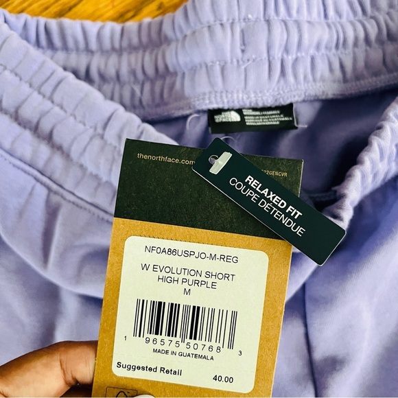 The North Face Lavender Evolution cotton Short floral biker short bundle set - Picture 4 of 5